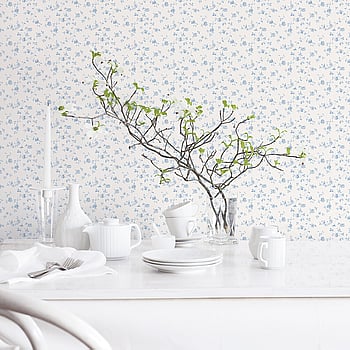 Galerie Wallcoverings Product Code G67887 - Miniatures 3 Wallpaper Collection - Blue White Colours -  