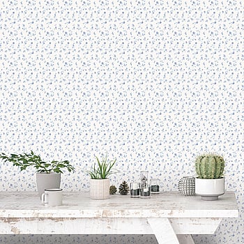 Galerie Wallcoverings Product Code G67932 - Miniatures 2 Wallpaper Collection - Blue White Colours -  