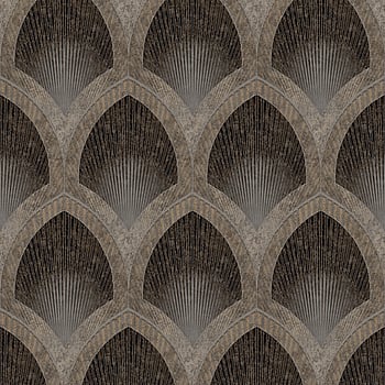 Galerie Wallcoverings Product Code G68087 - Special FX 2 Wallpaper Collection - Black, Taupe Colours -  