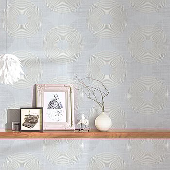 Galerie Wallcoverings Product Code HO20031 - Home Wallpaper Collection - Grey White Colours -  