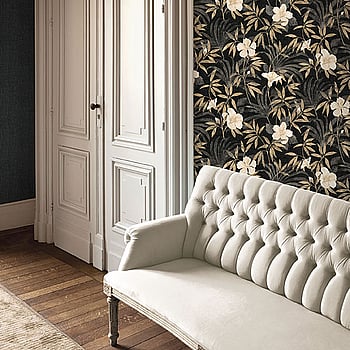 Galerie Wallcoverings Product Code HV41052 - Havana Wallpaper Collection - Brown Grey Black Colours -  