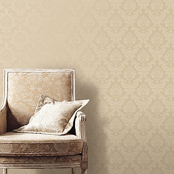 Galerie Wallcoverings Product Code SK34719 - Simply Silks 4 Wallpaper Collection - Dark Cream Colours -  
