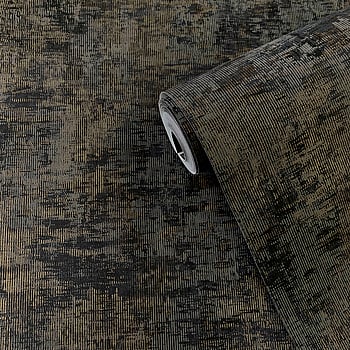 Galerie Wallcoverings Product Code SP-LS5013 - Lustre Wallpaper Collection - Black Colours -  