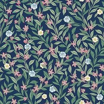 Galerie Wallcoverings Product Code TJ40812 - Mulberry Tree Wallpaper Collection - Blue Colours -  